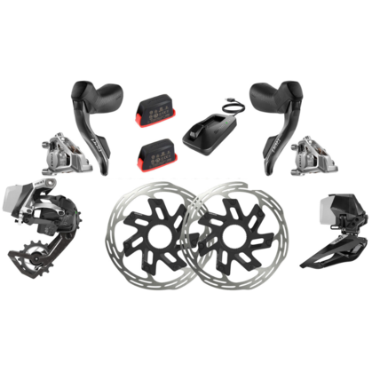 Sram Red eTap AXS 2X E1 Electronic HRD Geargruppe Opgradering