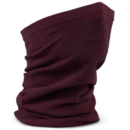 GripGrab Halsedisse Freedom Warp Knitted Seamless Mørk Rød - One Size