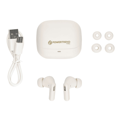 Powertrend Berlin Earbuds - Beige