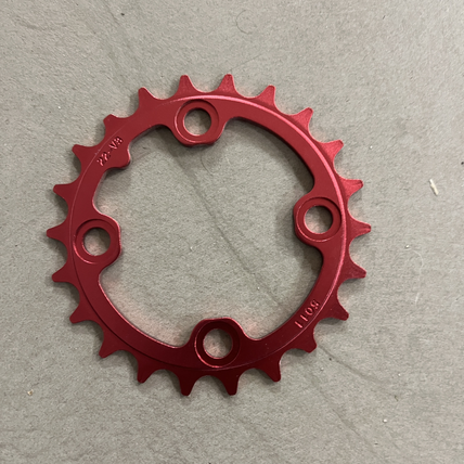 Truvativ Klinge 22T MTB 4X64BCD Rød