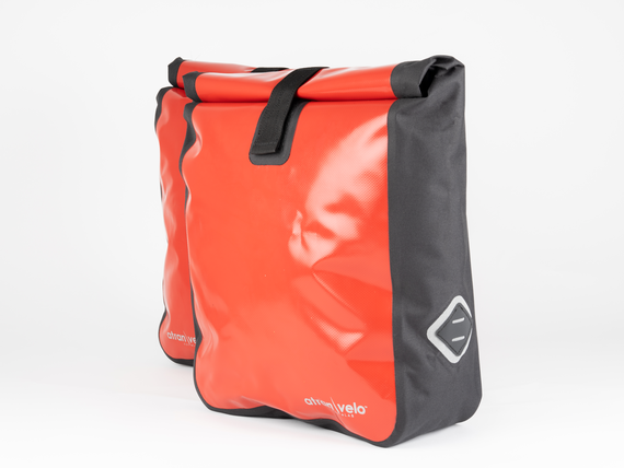 Atran Velo Sidetasker TRAVEL Panniers Rød AVS Atran Velo Sidetasker TRAVEL Panniers Rød AVS