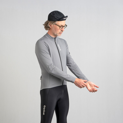 GripGrab RIDE Langærmet Termocykeltrøje Grå