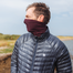 GripGrab Halsedisse Freedom Warp Knitted Seamless Mørk Rød - One Size