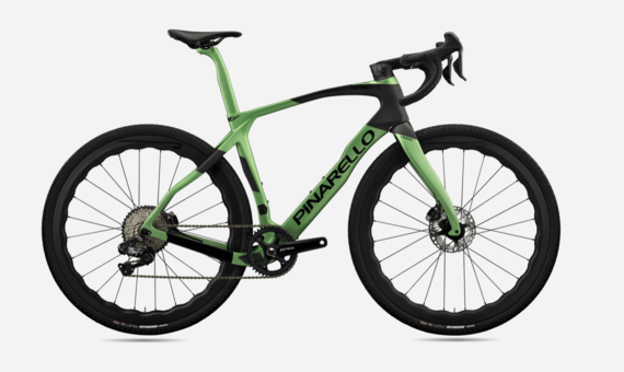 Pinarello Grevil F GRX Di2 2x12s  X825 - MOST Gravel - Scope R Stone Green