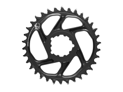 SRAM X-Sync 2 SL Direct Mount Singlespeed Klinge 3 mm Offset sort