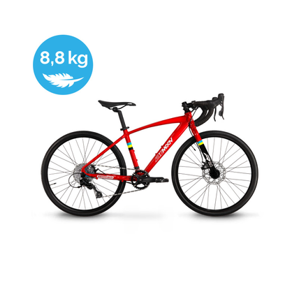 Bemoov R24 Rød 24" 7-11 År