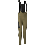 GripGrab PACR Thermo Bibtights Dame Olive Green