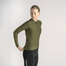 GripGrab PACR Langærmet Cykeltrøje Dame Olive Green