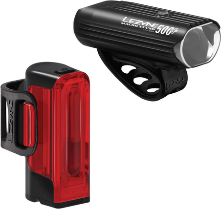 Lezyne Macro Drive 500+ StVZO / Strip Drive+ StVZO Lygtesæt