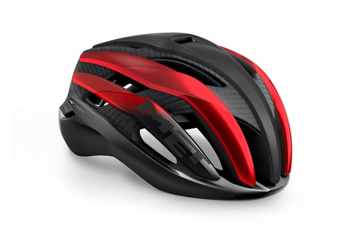 MET HELMET Road TRENTA 3K CARBON Red