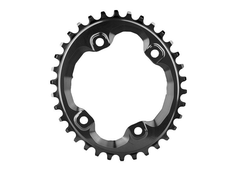 ABSOLUTEBLACK Oval Shimano Singlespeed Klinge 96BCD