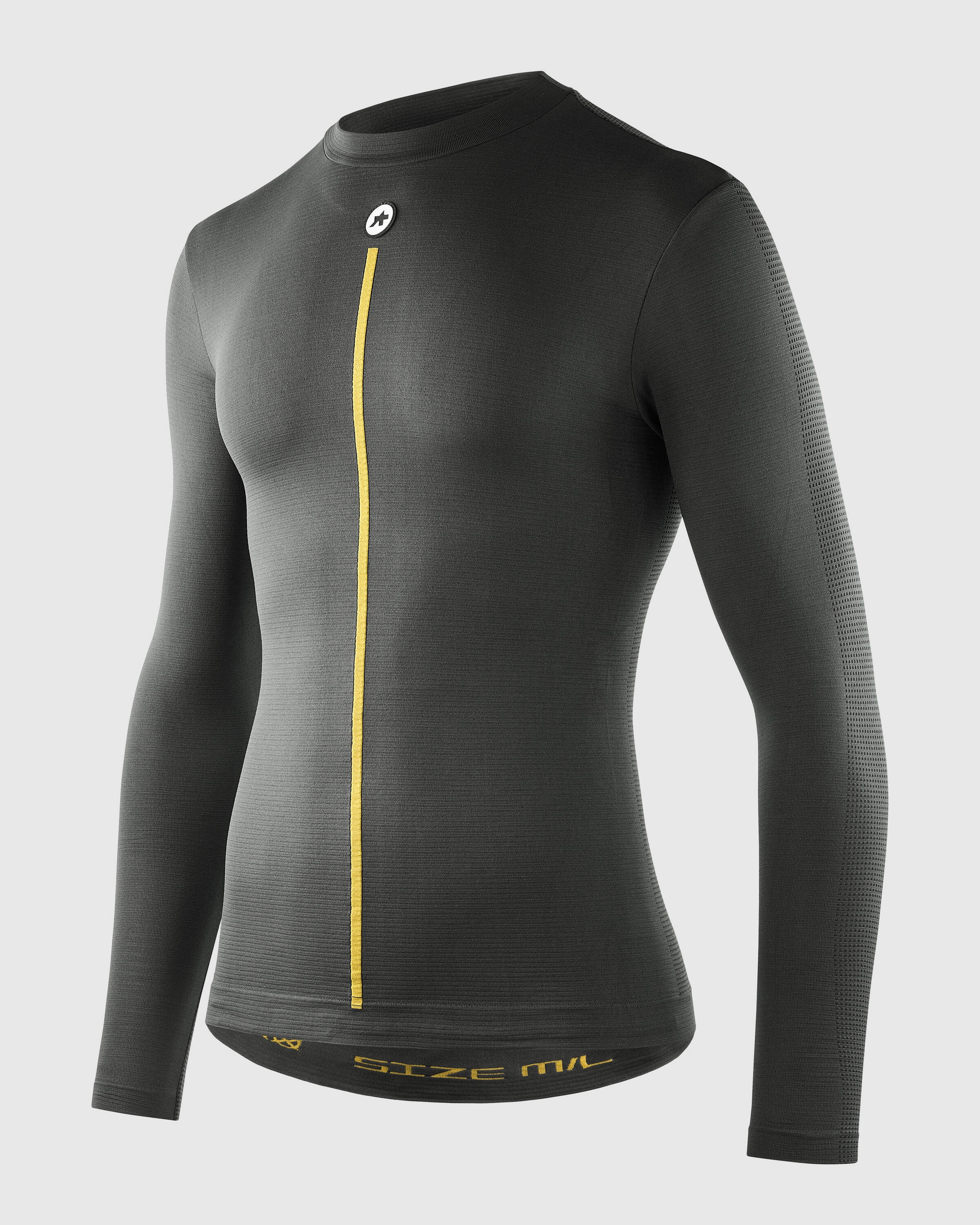 Assos Spring Fall LS Skin Layer P1 Anthracite Grey