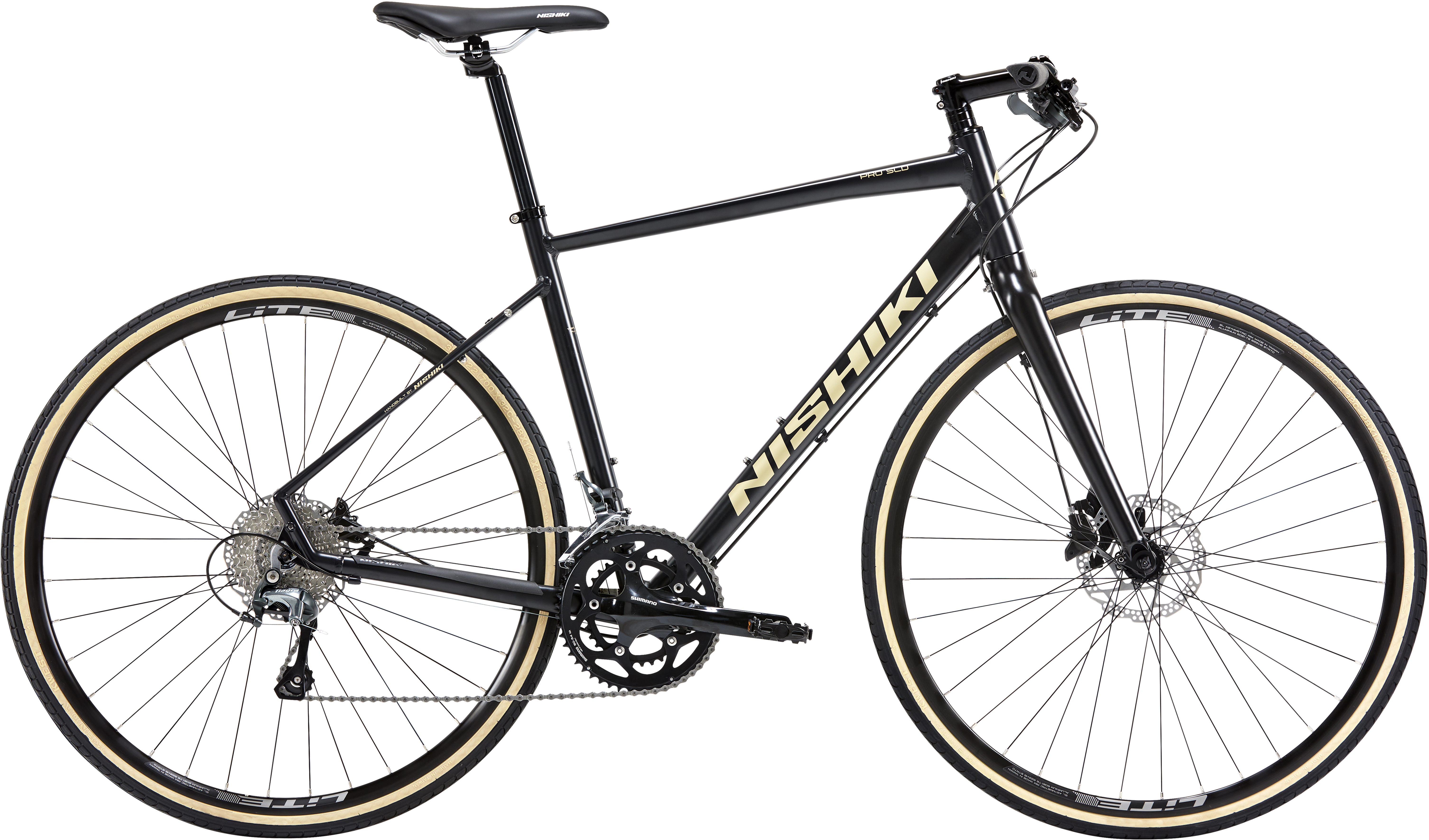 Nishiki Pro SLD Herre Tiagra silkematt Sort 