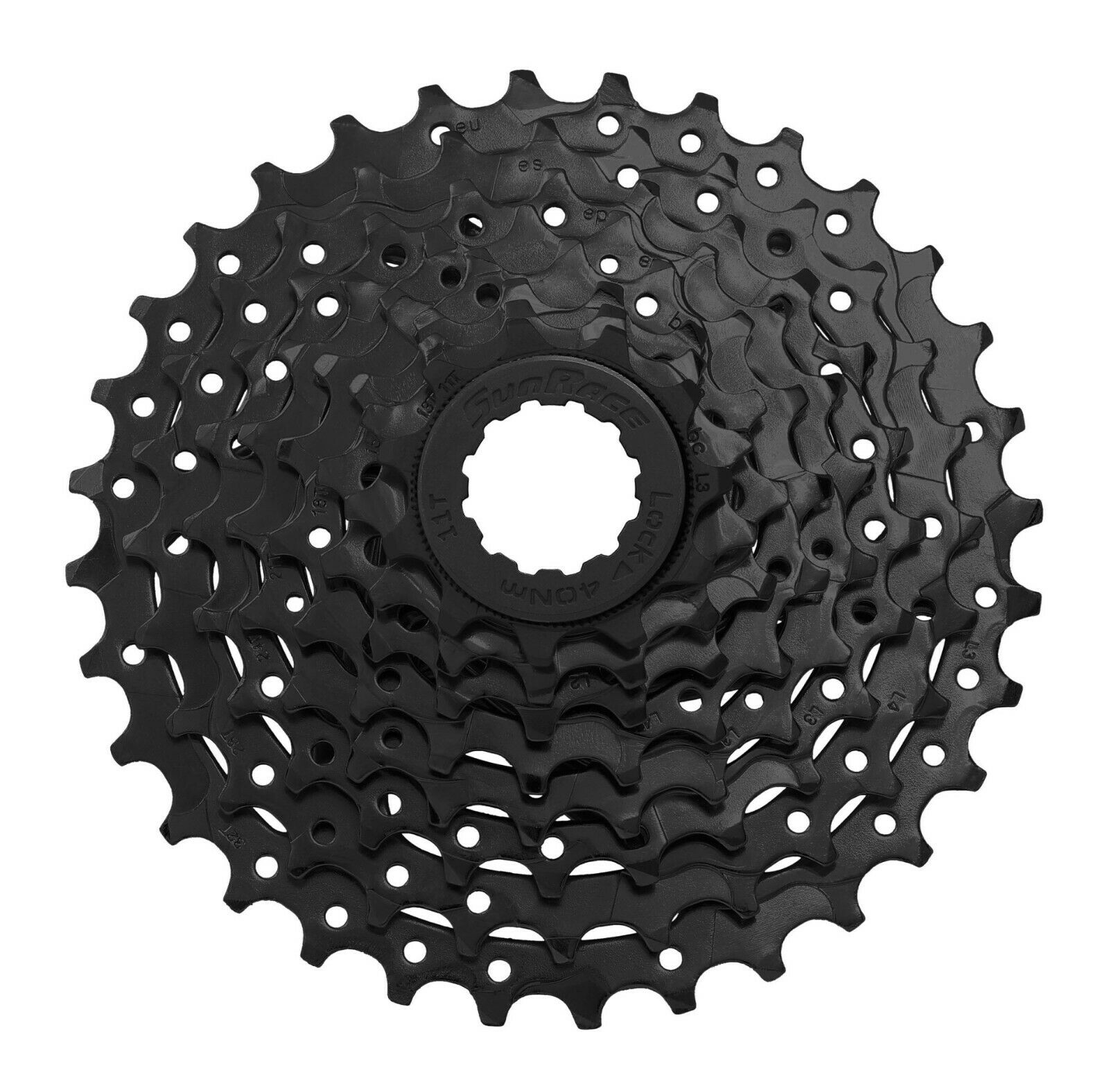 SUNRACE Kassette 11-34T 8 Speed Sort